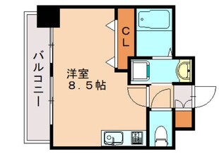 イーストガーデン九産大前の物件間取画像